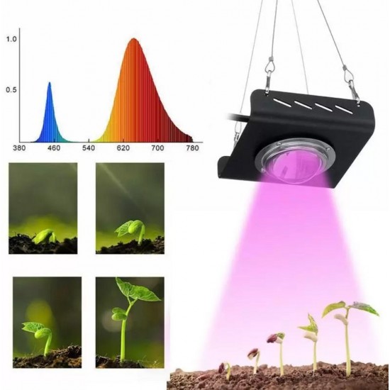 Led Bitki Yetiştirme Lambası – 100w - Full Spectrum Led