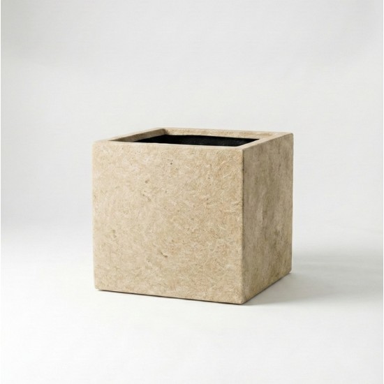 Beton Kare Saksı 30x30x30cm