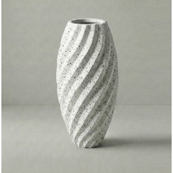 Büyük Beton Saksı 25x37x75cm