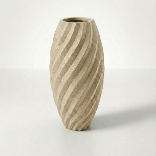 Büyük Beton Saksı 25x37x75cm