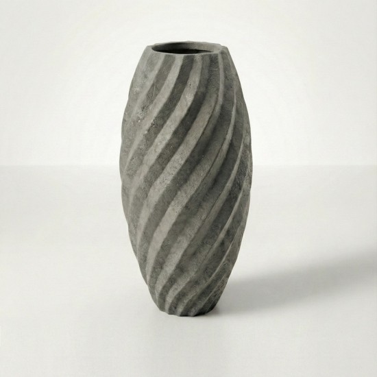 Büyük Beton Saksı 25x37x75cm