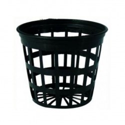 Delikli File Saksı Siyah - 80mm