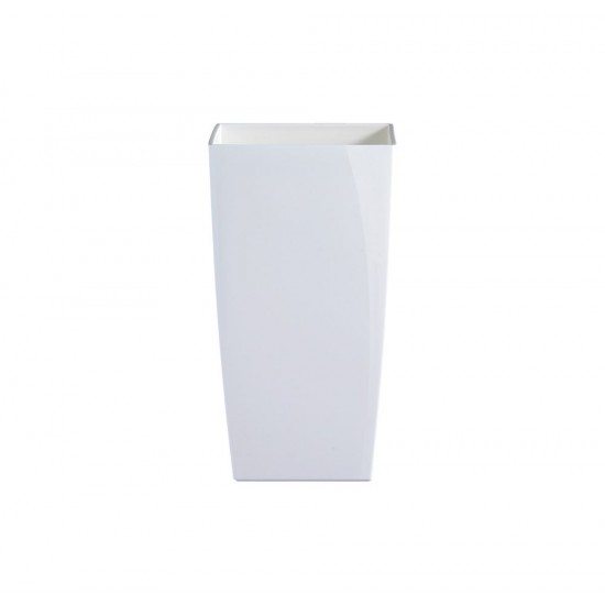 Elho - MİLANO 25x25x47cm BEYAZ Saksı Elho - MİLANO 25x25x47cm BEYAZ Saksı
