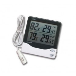 Sıcaklık Nem Ölçer - Max-Min İç Dış Termo-Higrometre